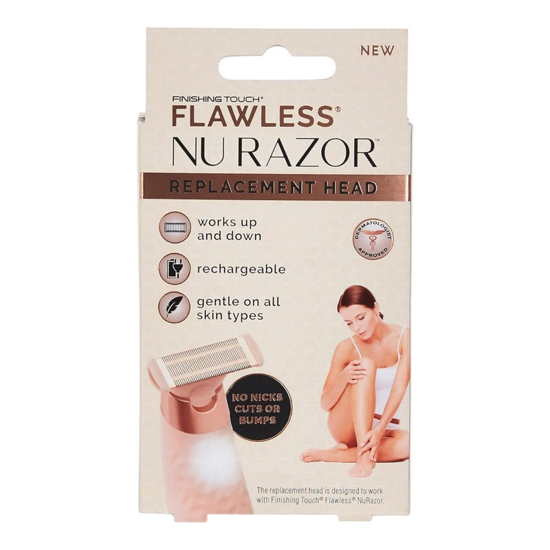 Finishing Touch Flawless Nu Razor Replacement Blade, Rose Gold - Image 2